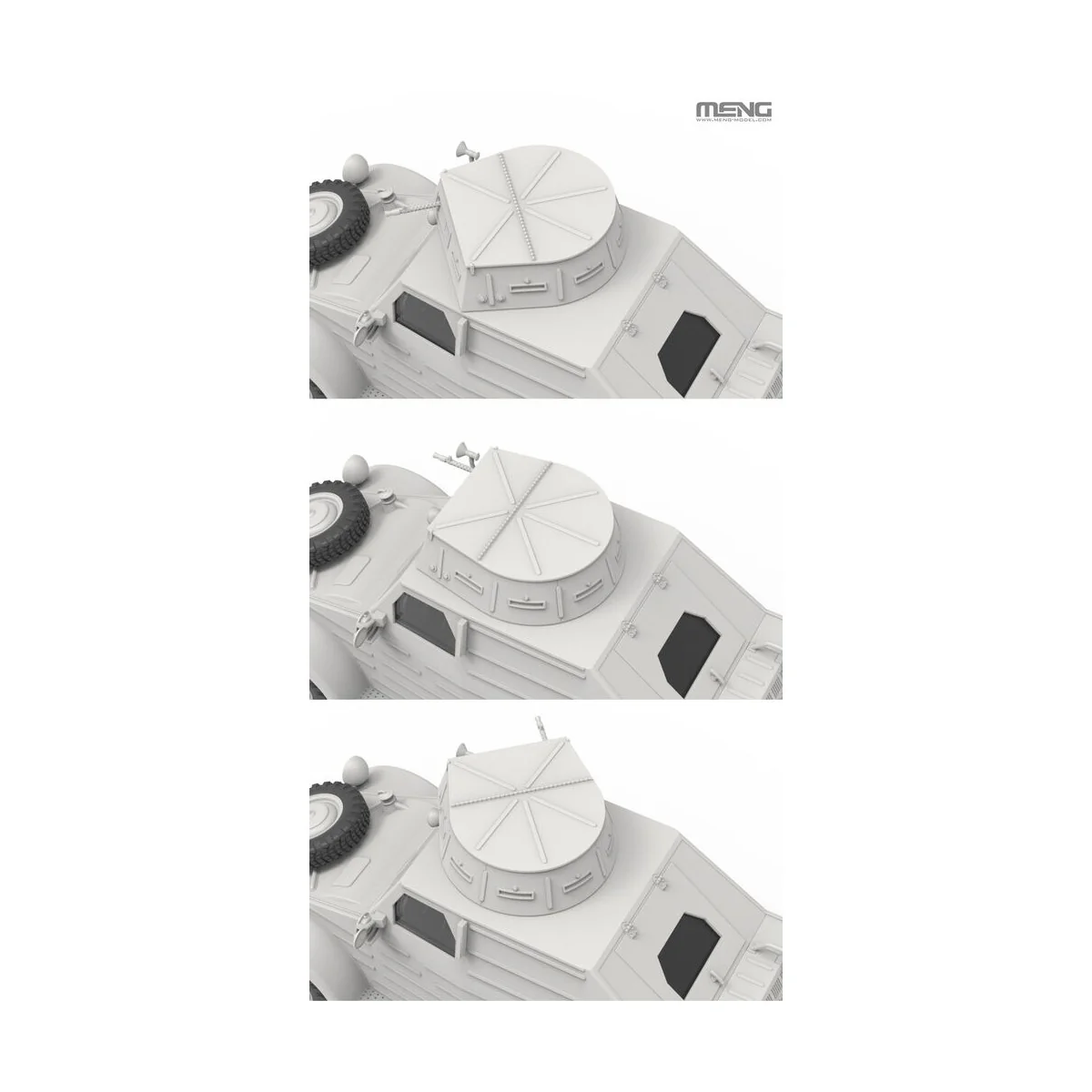 German Pkw.K1 Kübelwagen Type 823 - MENG-Model VS-017