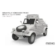 German Pkw.K1 Kübelwagen Type 823, 1/35 - MENG-Model VS-017