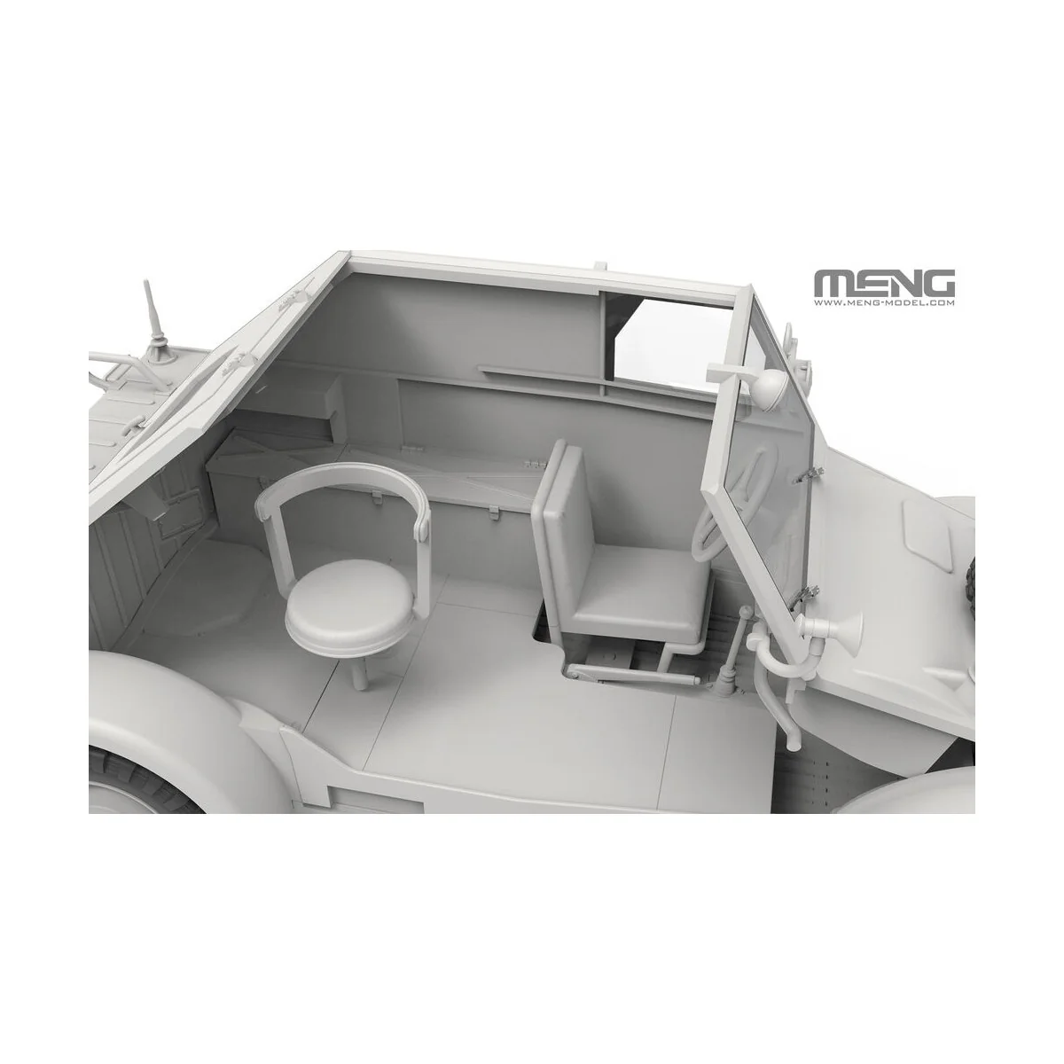 German Pkw.K1 Kübelwagen Type 823 - MENG-Model VS-017