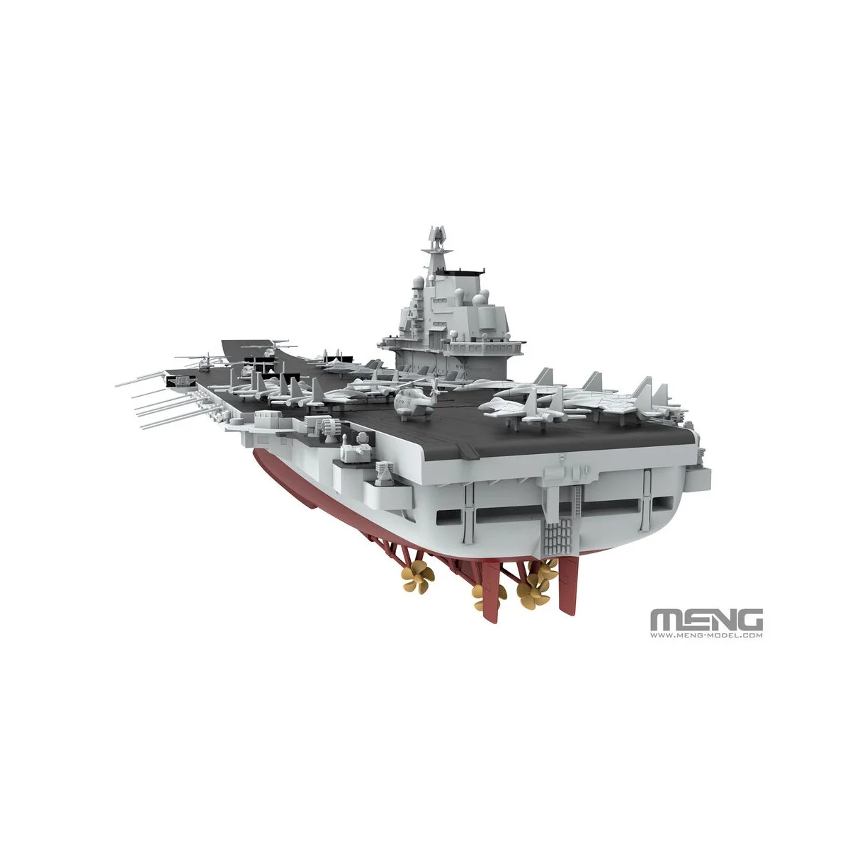 Aircraft Carrier Liaoning, 1/700 - MENG-Model PS-010