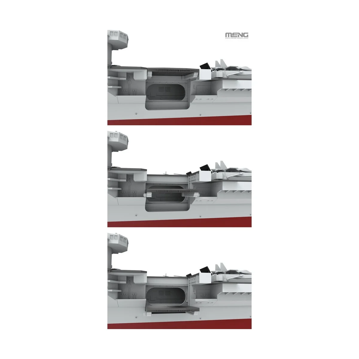 Aircraft Carrier Liaoning, 1/700 - MENG-Model PS-010