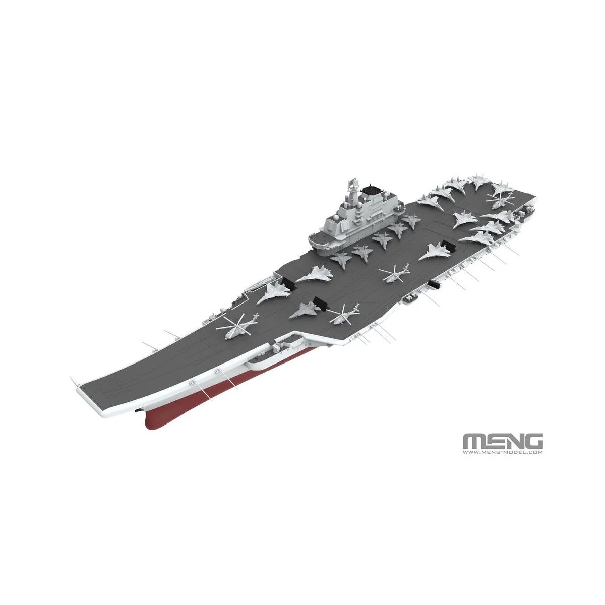Aircraft Carrier Liaoning, 1/700 - MENG-Model PS-010