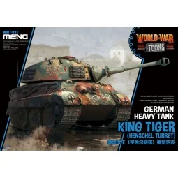 German Heavy Tank King Tiger (Henschel Turret) (CARTOON MODEL) - ME...