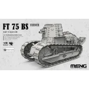 French FT 75 BS (incl. resin parts), 1/35 - MENG-Model TS-059