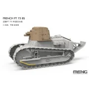 French FT 75 BS (incl. resin parts) - MENG-Model TS-059