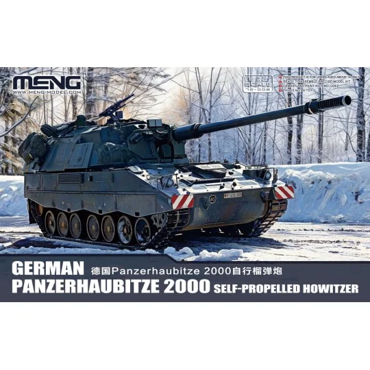 German Panzerhaubitze 2000 Self-Propelled Howitzer, 1/72 - MENG-Mod...