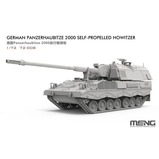 German Panzerhaubitze 2000 Self-Propelled Howitzer, 1/72 - MENG-Mod...