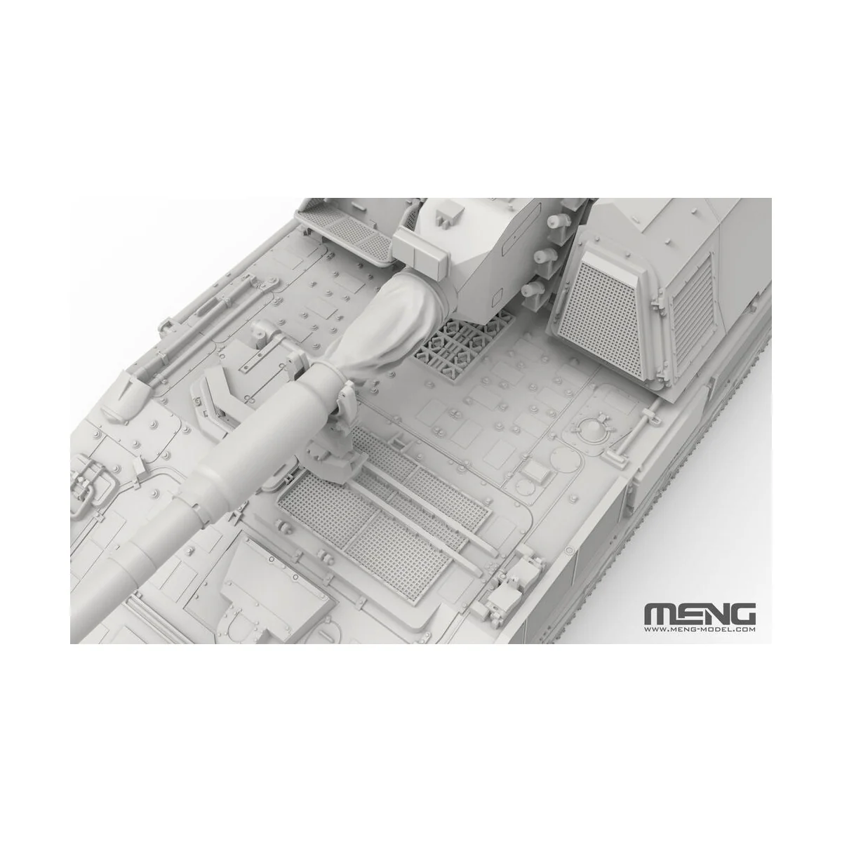 German Panzerhaubitze 2000 Self-Propelled Howitzer, 1/72 - MENG-Mod...