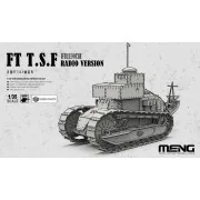 French FT T.S.F Radio Version (incl. resin parts) - MENG-Model SS-021