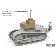 French FT T.S.F Radio Version (incl. resin parts) - MENG-Model SS-021