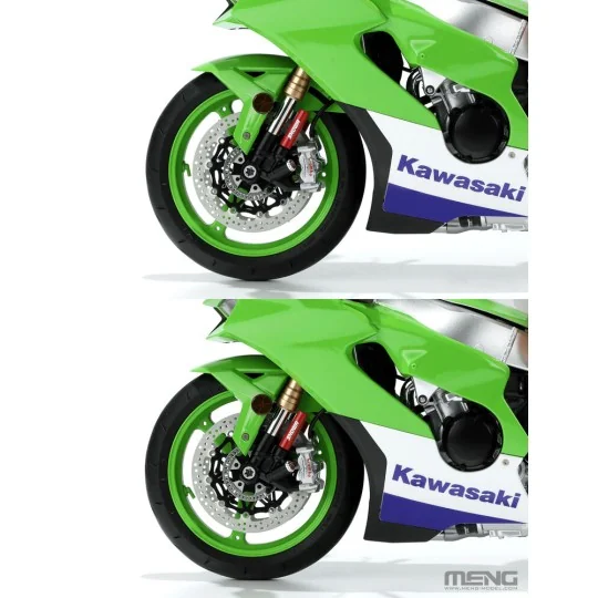 Kawasaki ZX-10R (Pre-colored Edition), 1/9 - MENG-Model MT-007s