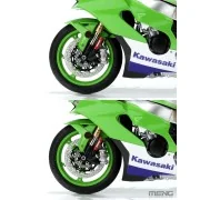 Kawasaki ZX-10R (Pre-colored Edition), 1/9 - MENG-Model MT-007s