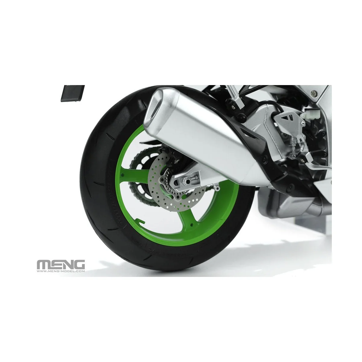 Kawasaki ZX-10R (Pre-colored Edition), 1/9 - MENG-Model MT-007s