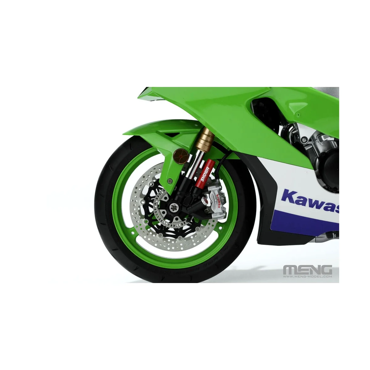 Kawasaki ZX-10R (Pre-colored Edition), 1/9 - MENG-Model MT-007s