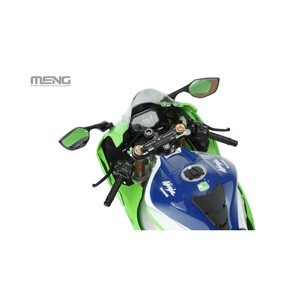 Kawasaki ZX-10R (Pre-colored Edition), 1/9 - MENG-Model MT-007s