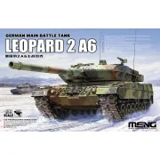 German Main Battle Tank Leopard 2A6, 1/35 - MENG-Model TS-055 German Main Battle Tank Leopard 2A6, 1/35 - MENG-Model TS-055