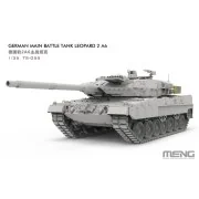 German Main Battle Tank Leopard 2A6 - MENG-Model TS-055