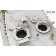 German Main Battle Tank Leopard 2A6 - MENG-Model TS-055