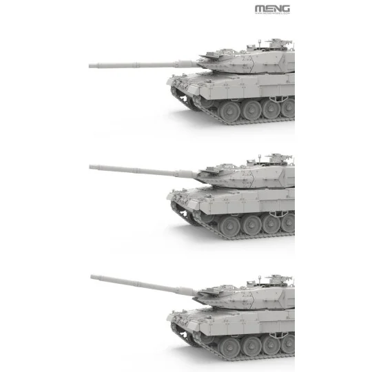 German Main Battle Tank Leopard 2A6 - MENG-Model TS-055