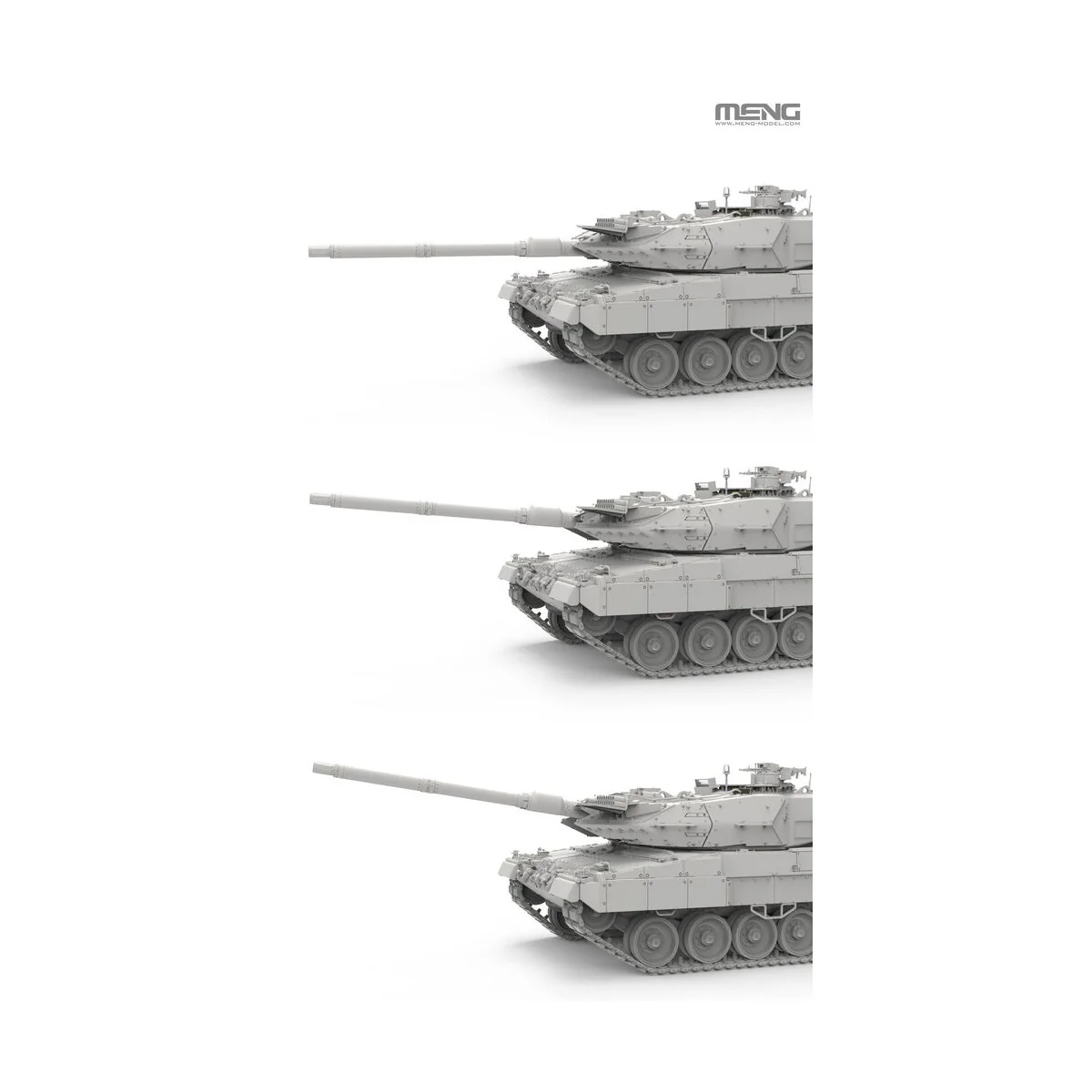 German Main Battle Tank Leopard 2A6, 1/35 - MENG-Model TS-055 German Main Battle Tank Leopard 2A6, 1/35 - MENG-Model TS-055