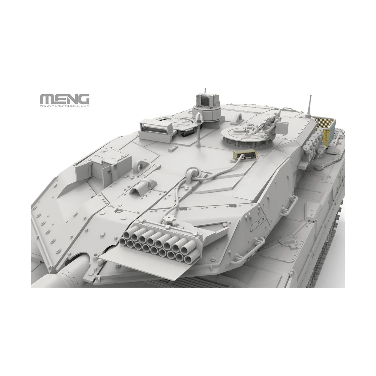 German Main Battle Tank Leopard 2A6 - MENG-Model TS-055