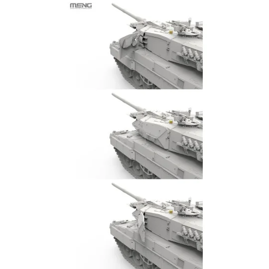 German Main Battle Tank Leopard 2A6, 1/35 - MENG-Model TS-055 German Main Battle Tank Leopard 2A6, 1/35 - MENG-Model TS-055