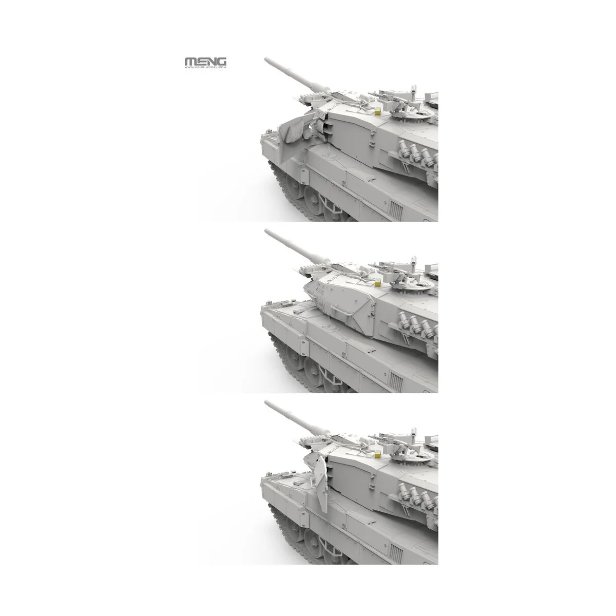 German Main Battle Tank Leopard 2A6, 1/35 - MENG-Model TS-055 German Main Battle Tank Leopard 2A6, 1/35 - MENG-Model TS-055
