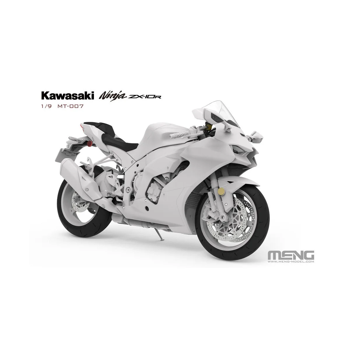 Kawasaki Ninja ZX-10R, 1/9 - MENG-Model MT-007