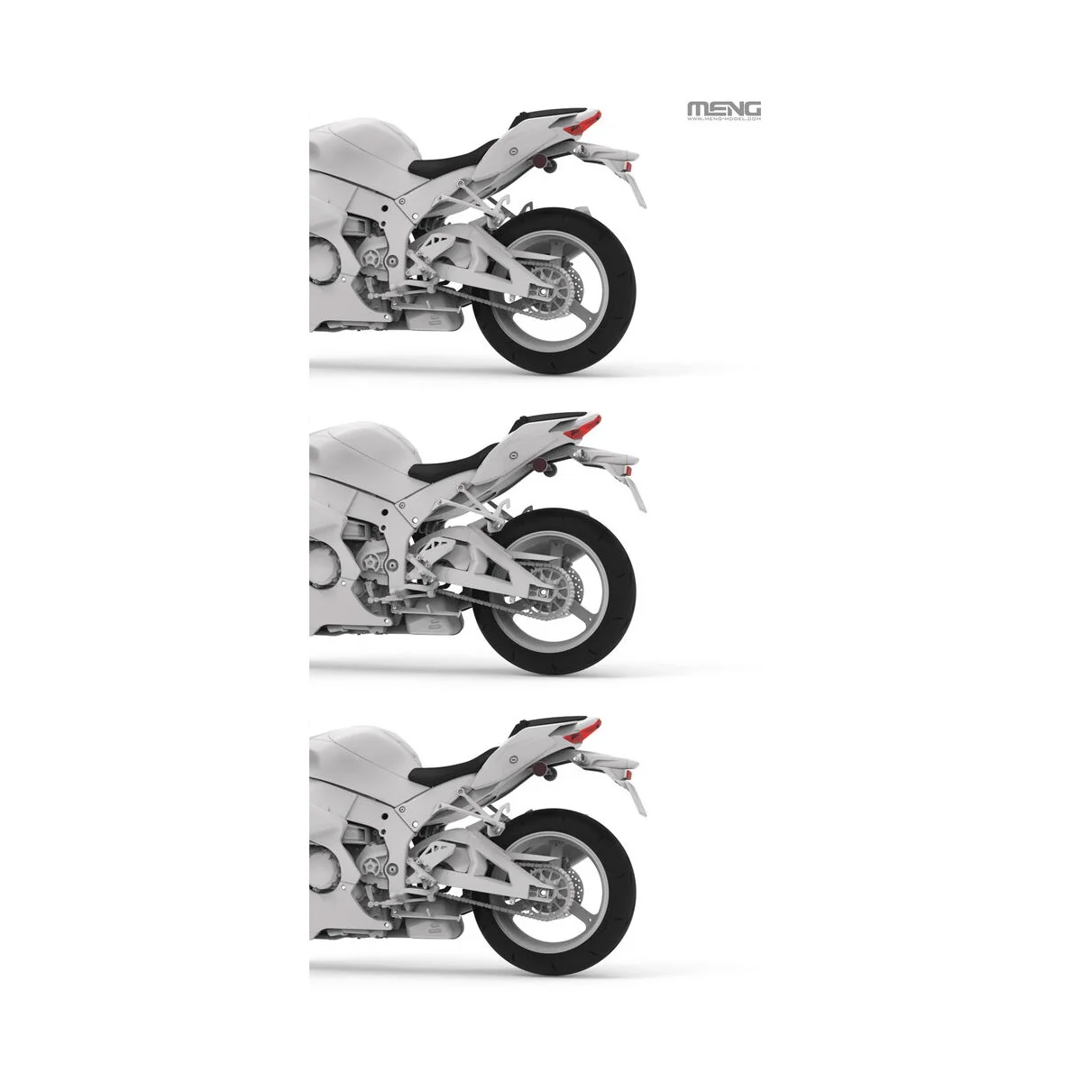 Kawasaki Ninja ZX-10R, 1/9 - MENG-Model MT-007