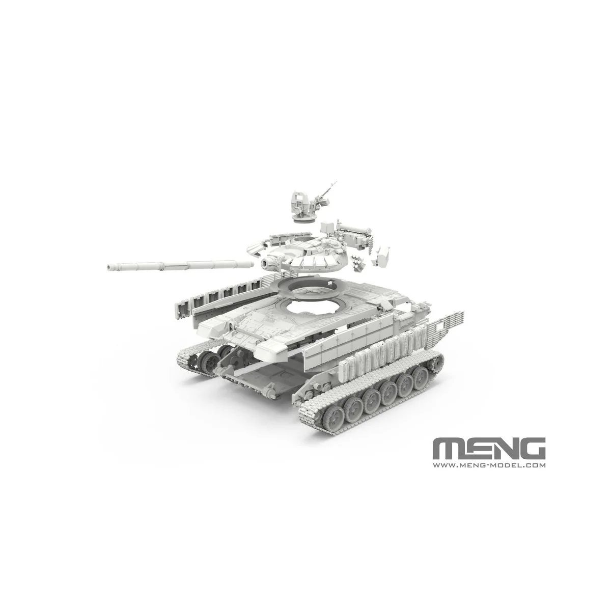 Russian Main Battle Tank T-72B3M, 1/72 - MENG-Model 72-007