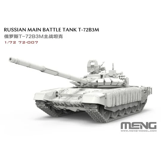 Russian Main Battle Tank T-72B3M - MENG-Model 72-007