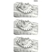 Russian Main Battle Tank T-72B3M, 1/72 - MENG-Model 72-007