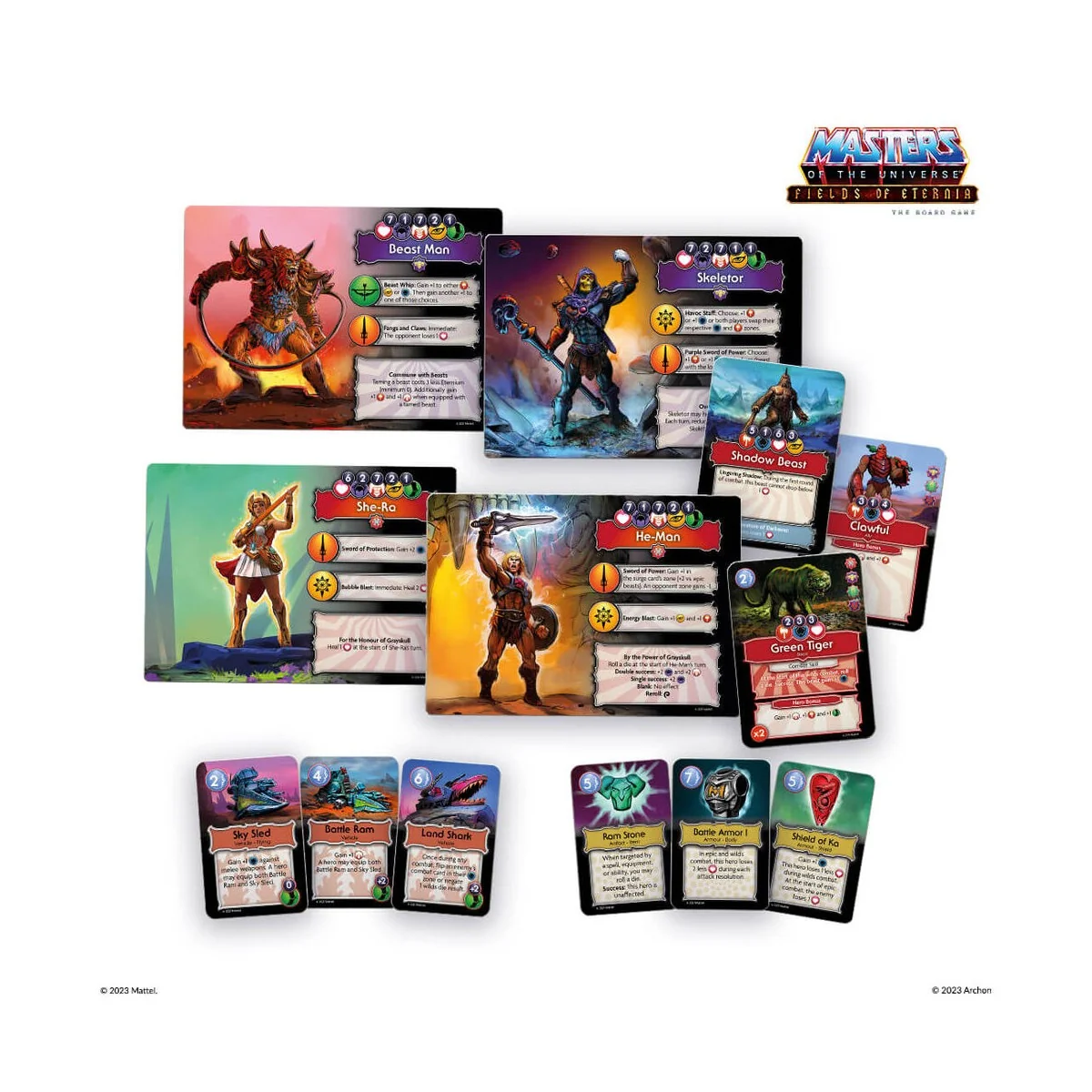Masters of the Universe: Fields of Eternia The Board Game (DE) - Ar...