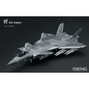 Chinese J-20 Stealth Fighter Beast Mode, 1/48 - MENG-Model LS-002s Chinese J-20 Stealth Fighter Beast Mode, 1/48 - MENG-Model LS-002s