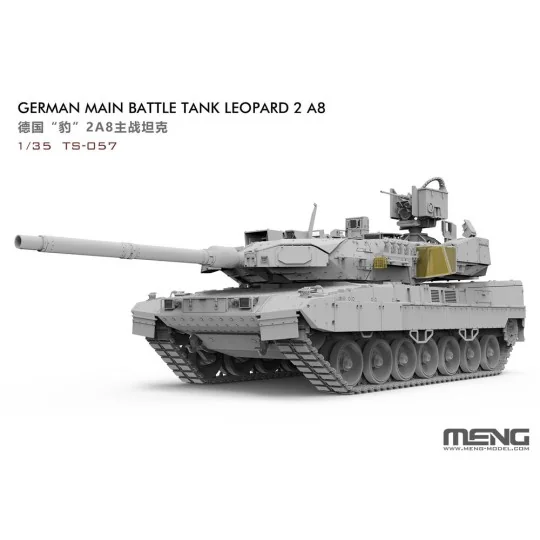 German Main Battle Tank Leopard 2A8 - MENG-Model TS-057