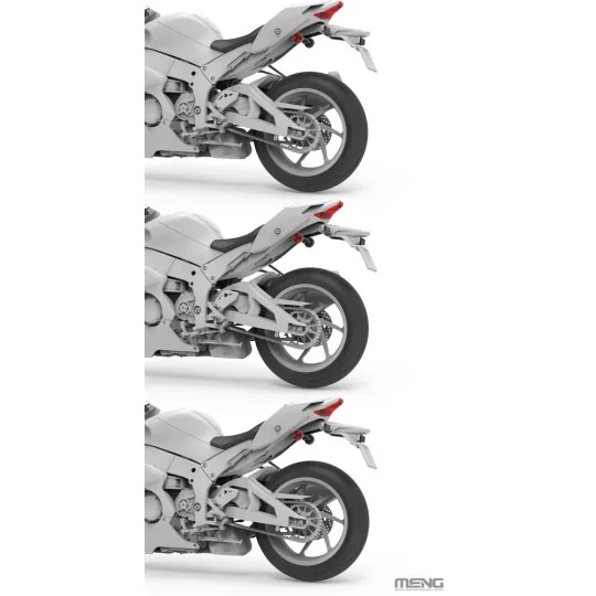 Kawasaki Ninja ZX-10RR, 1/9 - MENG-Model MT-008 Kawasaki Ninja ZX-10RR, 1/9 - MENG-Model MT-008