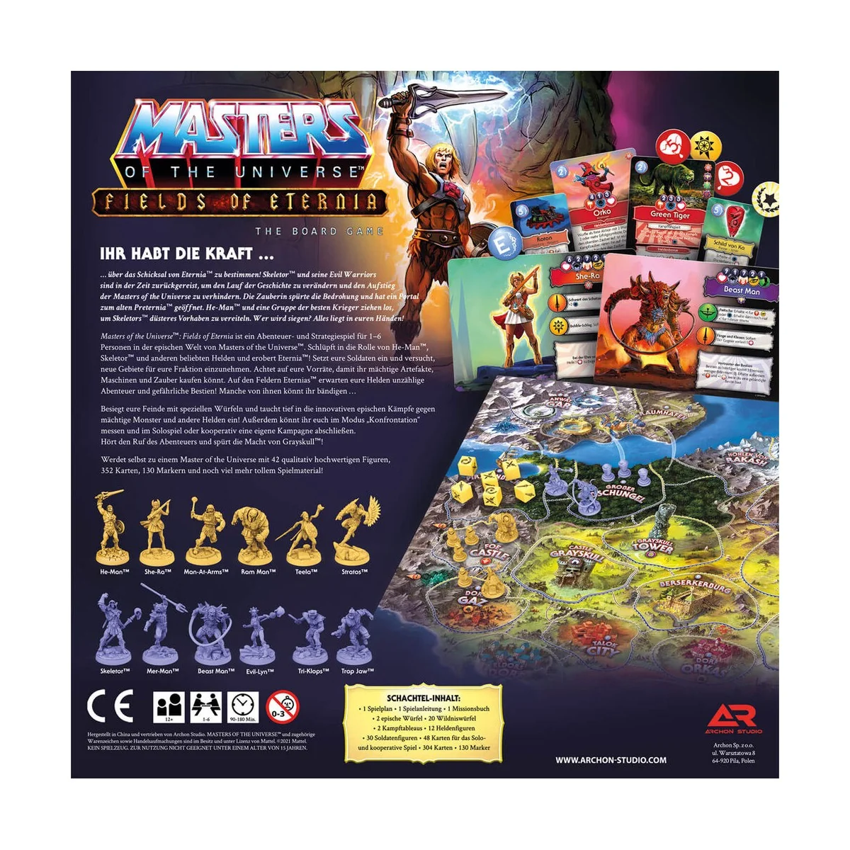 Masters of the Universe: Fields of Eternia The Board Game (DE) - Ar...