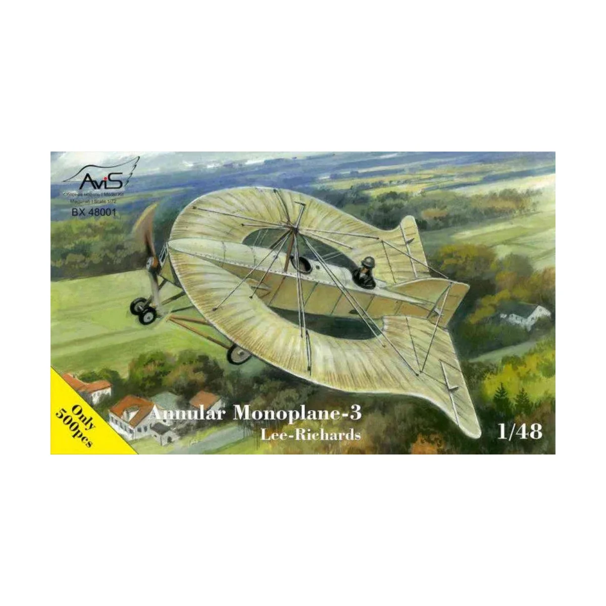 Lee-Richards Annular Monoplane-3, 1/48 - Avis AV48001