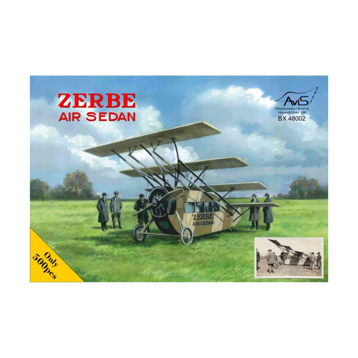 ZERBE air sedan, 1/48 - Avis AV48002