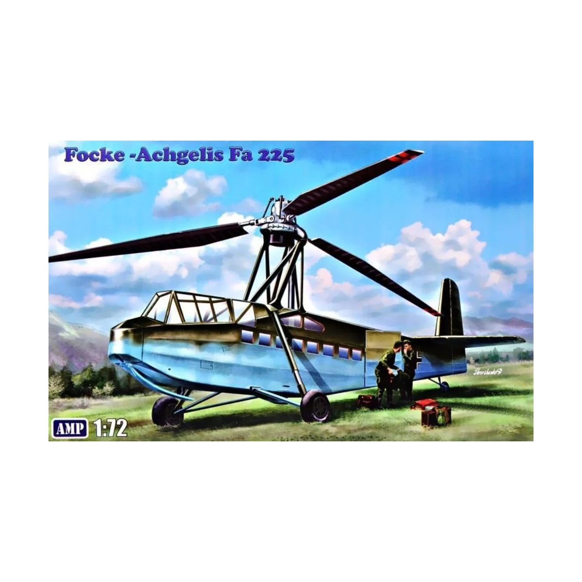 Focke-Achgelis Fa 225, 1/72 - Micro Mir AMP AMP72001 Focke-Achgelis Fa 225, 1/72 - Micro Mir AMP AMP72001