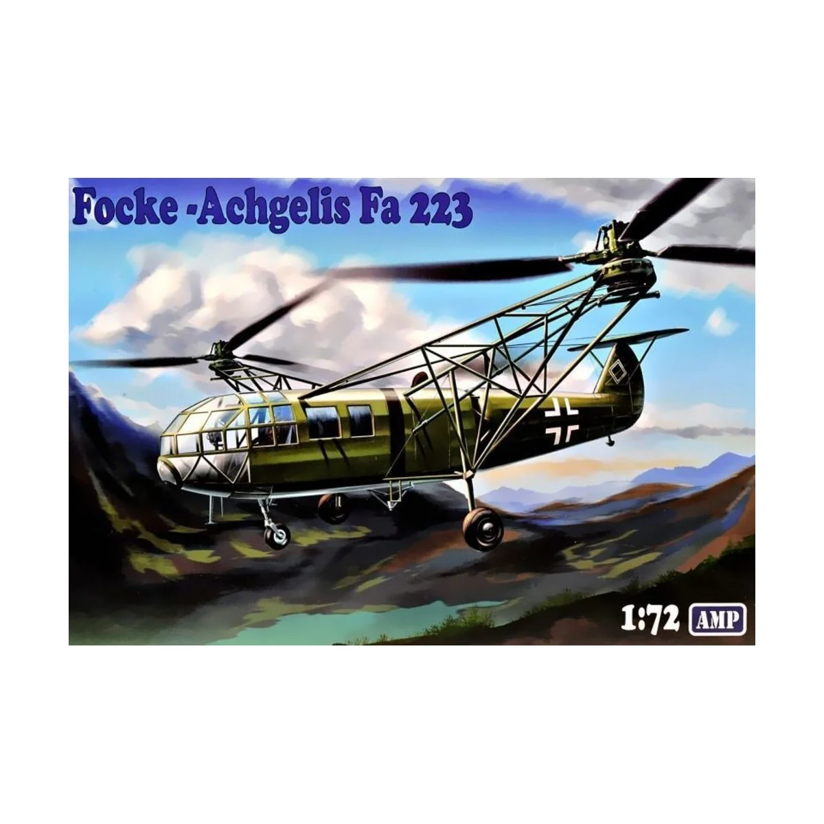 Focke - Achgelis Fa 223, 1/72 - Micro Mir AMP AMP72003