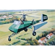 Doblhoff WNF 342 German WWII helicopter - Micro Mir AMP AMP72006