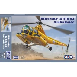 Sikorsky R-5/S-51 Ambulance, 1/72 - Micro Mir AMP AMP72012