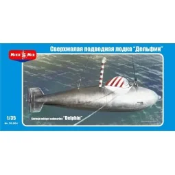 German midget submarine "Delphin-1", 1/35 - Micro Mir AMP MM35-004