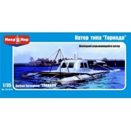 German sprengboot "Tornado" - Micro Mir AMP MM35-010