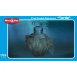 Turtle first combat submarine - Micro Mir AMP MM35-015