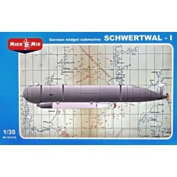 Schwertwal-I German midget submarine, 1/35 - Micro Mir AMP MM35-016