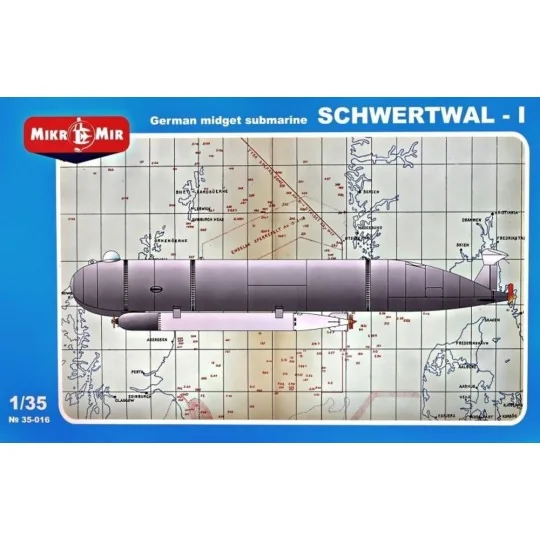 Schwertwal-I German midget submarine - Micro Mir AMP MM35-016