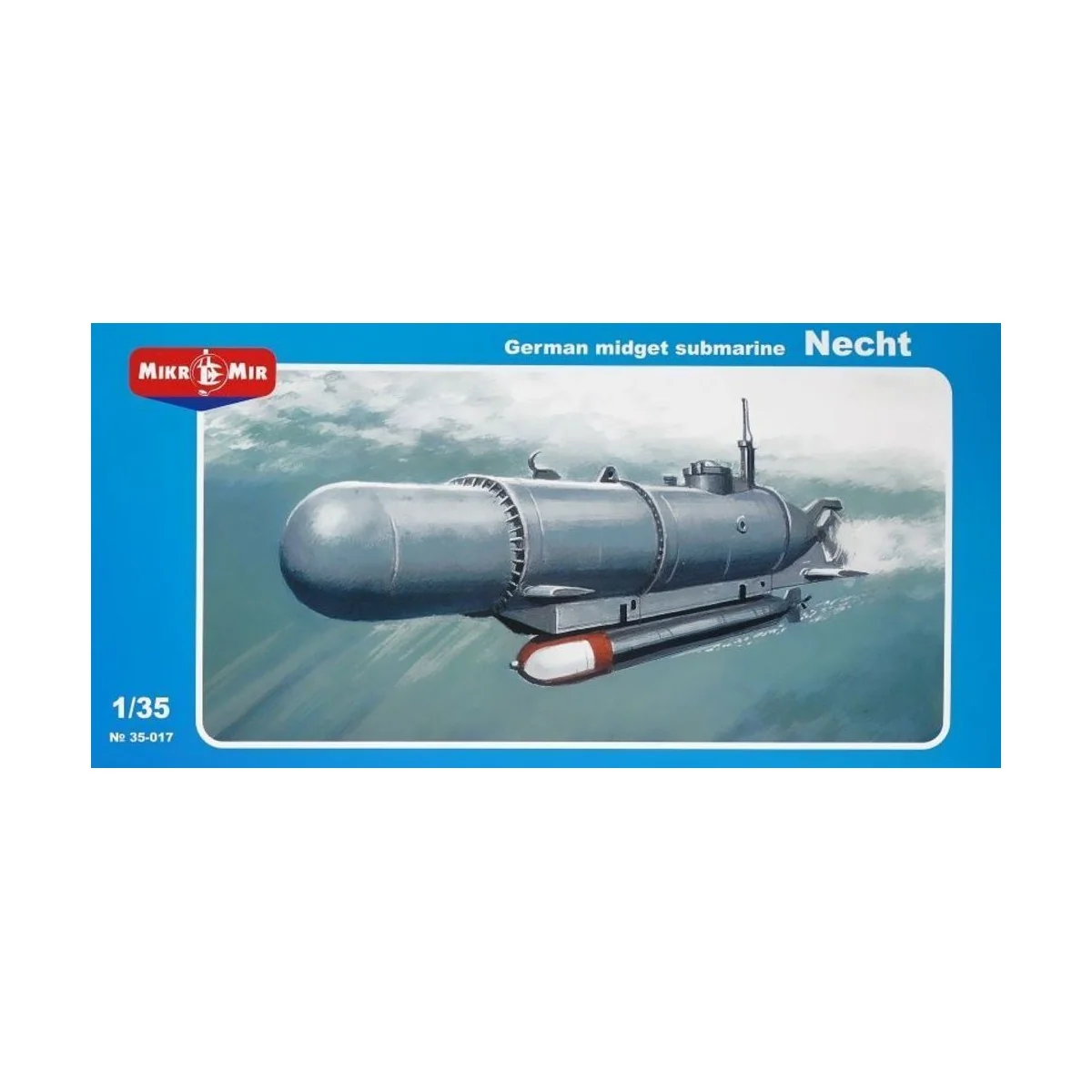 German midget submarine Necht - Micro Mir AMP MM35-017