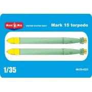 US Mk15 torpedo, 1/35 - Micro Mir AMP MM35-023